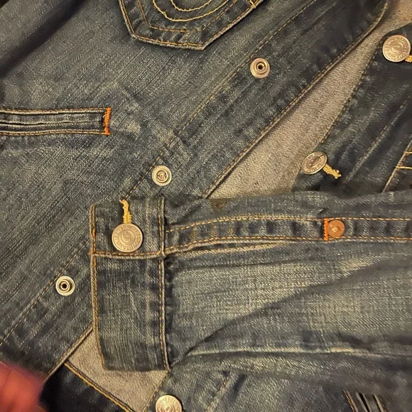 True religion denim jacket - Picture 3 of 4